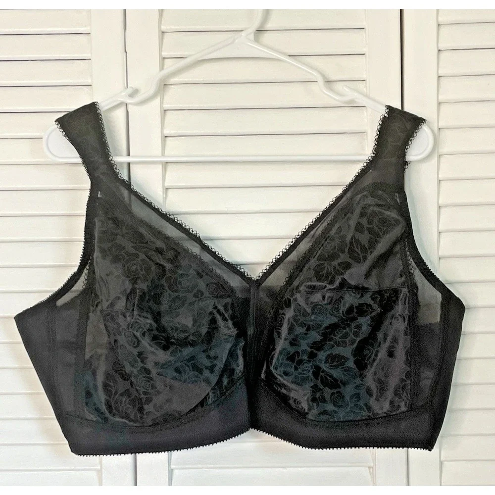 Playtex 52C 18 Hour 4693 Ultimate Shoulder Comfort Wireless‎ Full Coverage Bra